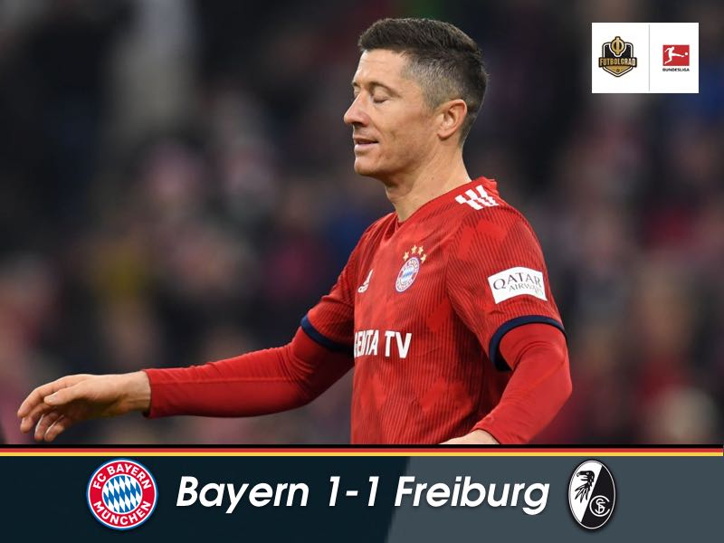 Bayern drop points again as Freiburg hold the champions to a draw