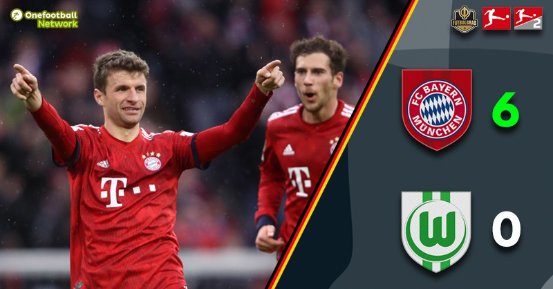 Bayern with an act of defiance as they destroy Wolfsburg