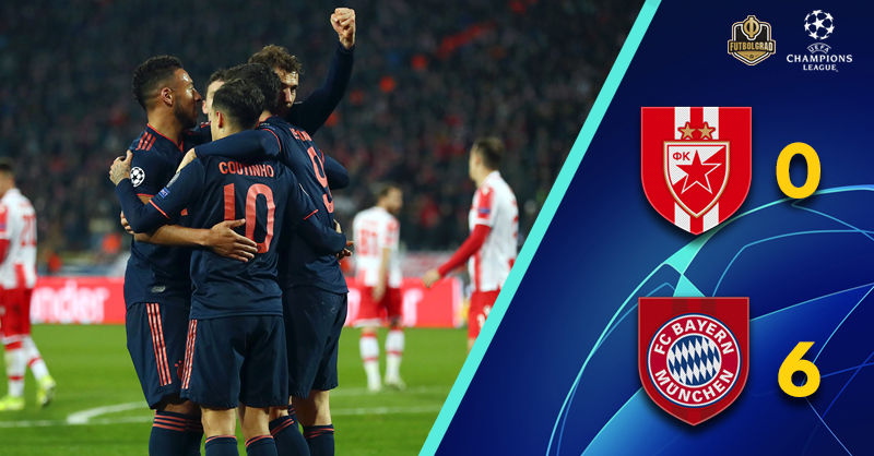 Crvena zvezda vs. Bayern Munchen: Tipovi, savjeti i kvote 28.10.2022. 19:00