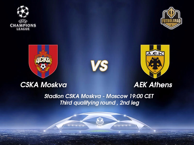 CSKA Moscow vs AEK Athens – Champions League Preview CSKA Moscow vs AEK Athens – Champions League Preview