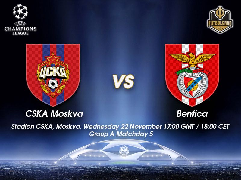 CSKA Moscow vs Benfica – Champions League – Preview