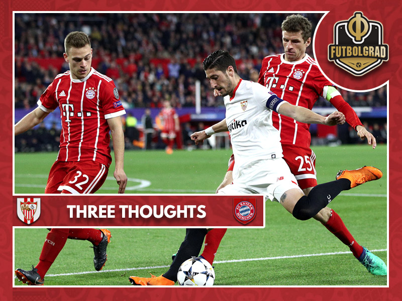 Comeback victory over Sevilla helps Bayern overcome Spanish trauma