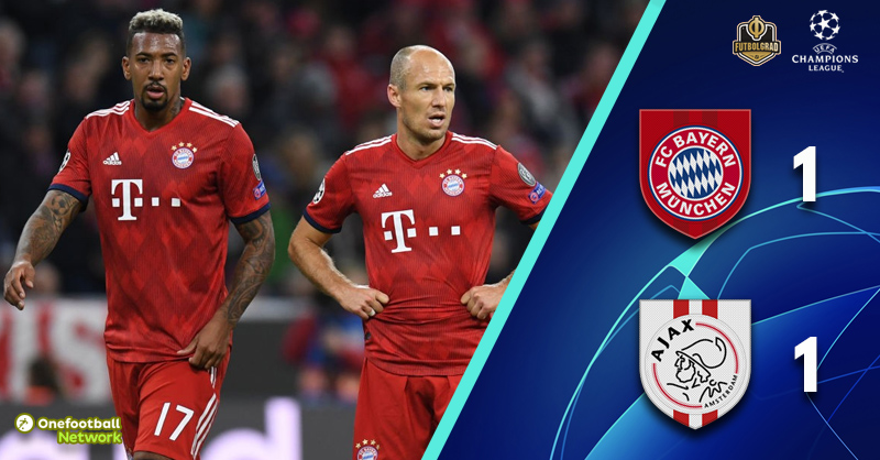 Bayern’s problems continue as they drop two points against Ajax
