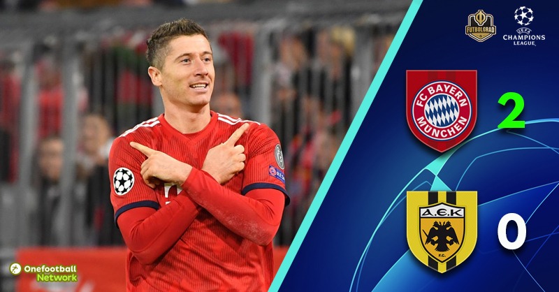 Bayern find some inspiration to beat AEK and advance