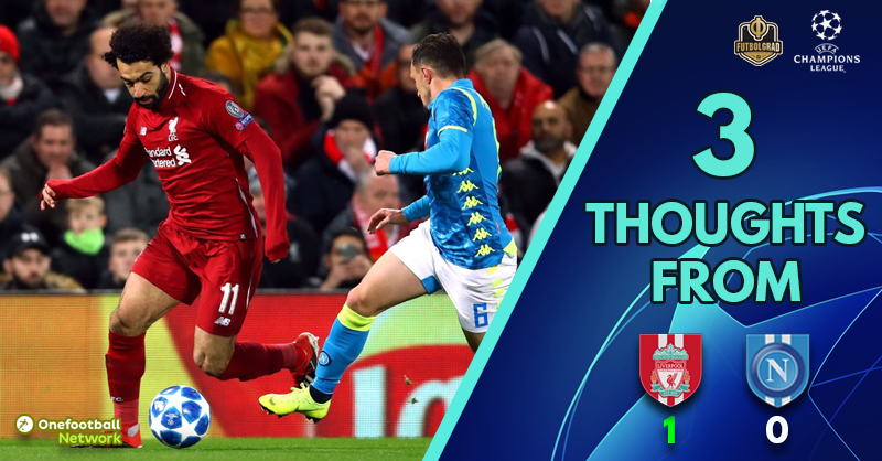 A thrilling encounter with two defining moments – Three Thoughts from Liverpool vs Napoli