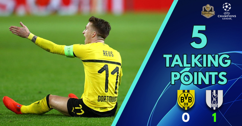 ‘Favre goes for broke’ and ‘Spurs get it done’ – Five Thoughts from Dortmund v Tottenham
