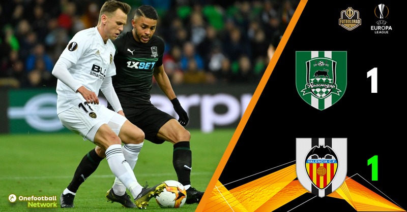 Krasnodar v Valencia – Europa League – Match Report Krasnodar v Valencia – Europa League – Match Report